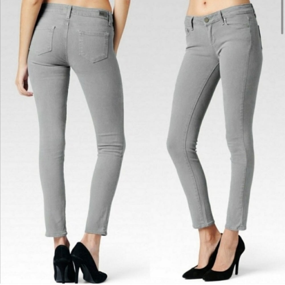 PAIGE Skyline Ankle Peg - Cloud Cover Wash